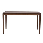 Space Savers Satin Walnut Rectangular Leg Table