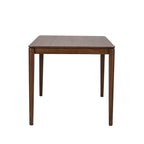 Space Savers Satin Walnut Rectangular Leg Table