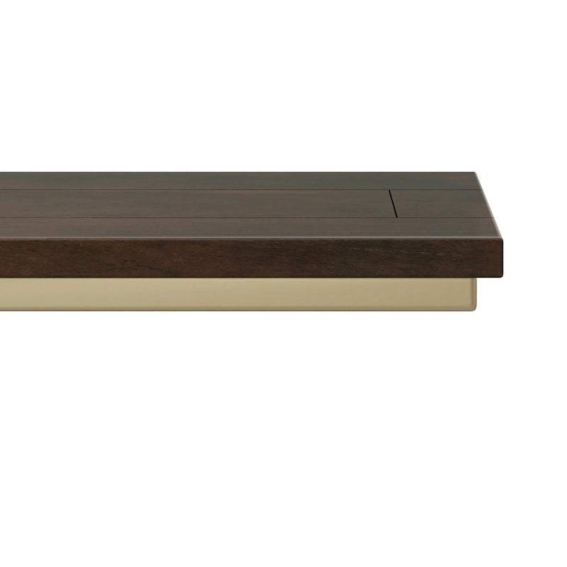 WYNDENHALL Rhonda 18 inch Wide Solid Metal Industrial C Side Table - 18 W x 10 D x 24 H