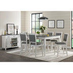 Del Mar Counter Height Table with Leaf by Martin Svensson Home