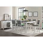 Del Mar Counter Height Table with Leaf by Martin Svensson Home