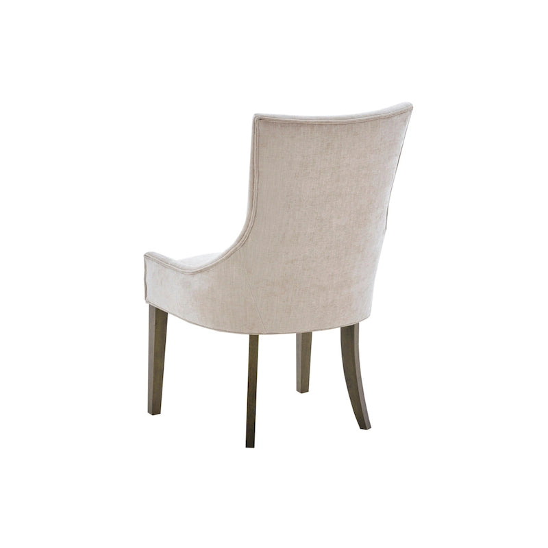 Madison Park Signature Ultra Upholstered Dining Side Chairs With Wood Legs (Set of 2)