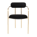 Silver Orchid Gregor Glam Velvet Chair (Set of 2)