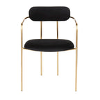 Silver Orchid Gregor Glam Velvet Chair (Set of 2)