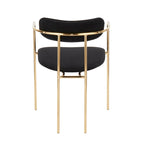 Silver Orchid Gregor Glam Velvet Chair (Set of 2)