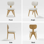Solid Wood Dining Chairs(Set Of 2) - 21*19*33