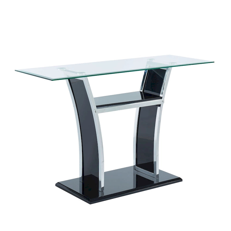 Bofi Modern 48-inch Metal 2-Shelf Sofa Table by Furniture of America