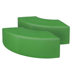 Aurora Curved Indoor Ottoman (Set of 2)
