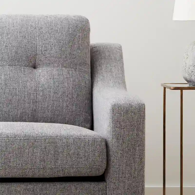 Brookside Ellen 54 Upholstered Scooped Arm Loveseat