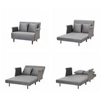 Artdeco Home Boston Convertible Futon Chair