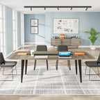 6FT Conference Table, Boat Shaped Meeting Table
