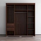 Aria Modern 3-door Wardrobe Armoire with Mirror