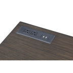 Bird Glam Metal Lift-top L-Shaped Computer Desk with USBs by Furniture of America