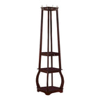 Coat Rack with Storage Shelves
