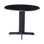 International Concepts Dual Drop Leaf 36-inch Dining Table