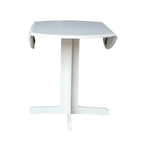 International Concepts Dual Drop Leaf 36-inch Dining Table