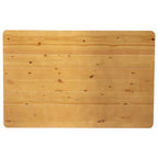 Antique Rustic Pine Farmhouse Dining Table - Seats 4 (Rectangular)