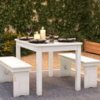 Antique Rustic Pine Farmhouse Dining Table - Seats 4 (Rectangular)