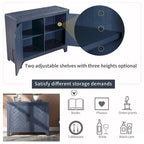 Console Table Sofa Table with 2 Shelves