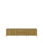 Manhattan Comfort Jasper 86.69 In. Media Cabinet Console