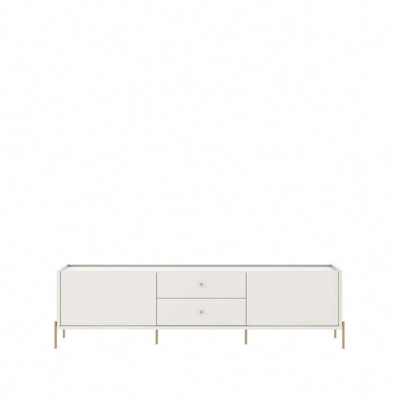 Manhattan Comfort Jasper 86.69 In. Media Cabinet Console