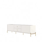 Manhattan Comfort Jasper 86.69 In. Media Cabinet Console