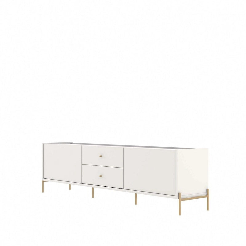 Manhattan Comfort Jasper 86.69 In. Media Cabinet Console