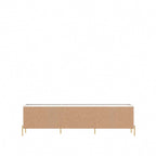 Manhattan Comfort Jasper 86.69 In. Media Cabinet Console