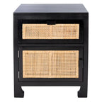 SAFAVIEH Zhane Coastal 1-Drawer 1-Door Nightstand