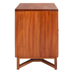 SAFAVIEH Dayana 2-Drawer Rattan Accent Table Nightstand