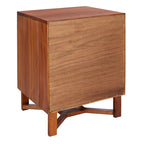 SAFAVIEH Dayana 2-Drawer Rattan Accent Table Nightstand