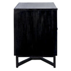 SAFAVIEH Dayana 2-Drawer Rattan Accent Table Nightstand
