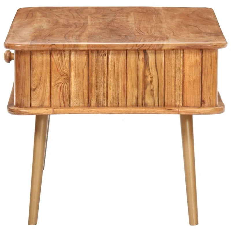 vidaXL Coffee Table 39.4x19.7x15.7 Solid Acacia Wood