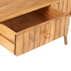 vidaXL Coffee Table 39.4x19.7x15.7 Solid Acacia Wood