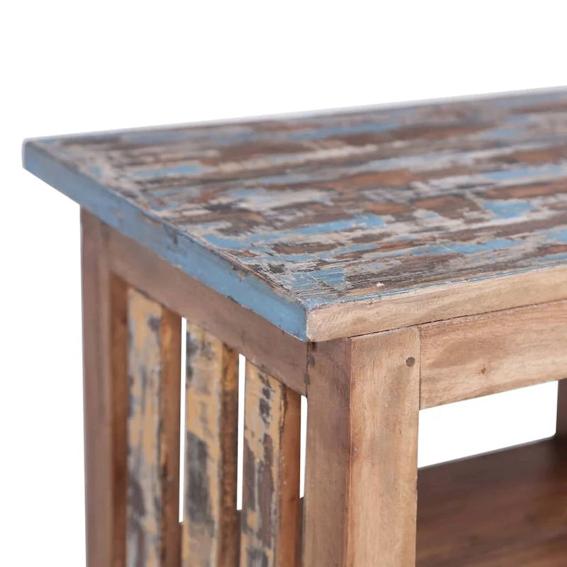 vidaXL Bedside Cabinet Solid Wood Mahogany
