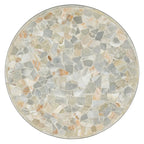 Hooker Furniture 5934-80111-00 Melange 42 Diameter Onyx and Steel