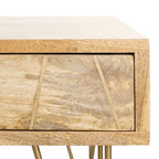 SAFAVIEH Nilgun 1-Drawer 1-Shelf Living Room Coffee Table - 43 W x 21.6 L x 16 H - 43Wx22Dx16H