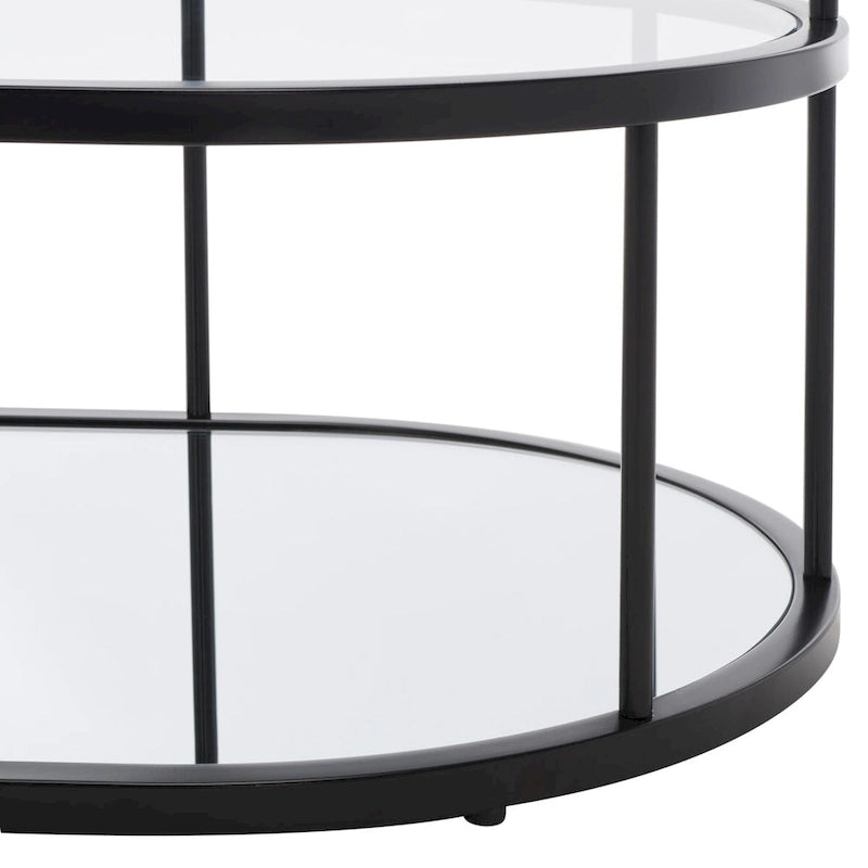 SAFAVIEH Frederica 3 Shelf Coffee Table - 42 L x 21 D x 17 H - 42Wx21Dx17H