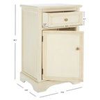 SAFAVIEH Nealie End Table - 17.9 x 15 x 30.1 - 18Wx15Dx30H