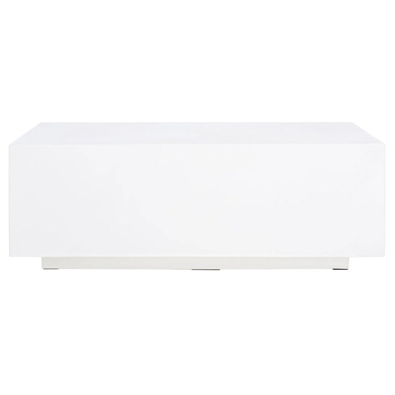 SAFAVIEH Dina Rectangle Coffee Table - 40 W x 20 D x 14 H - 40Wx20Dx14H