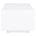 SAFAVIEH Dina Rectangle Coffee Table - 40 W x 20 D x 14 H - 40Wx20Dx14H