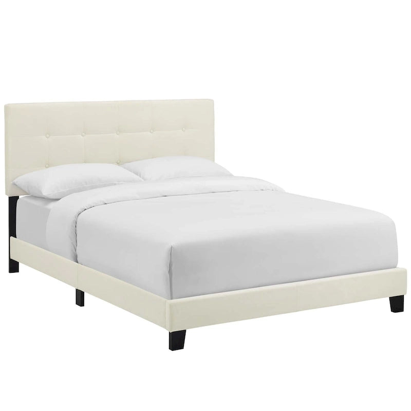 Copper Grove Belimanastir Queen Upholstered Velvet Bed