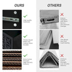 Mid-Century Storage Cabinet with Gold Metal Base - 3 Drawer (31")