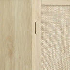 4 Door Cabinet with 1 Drawer with 4 Adjustable Inner Shelves