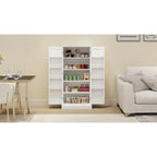 50 LED Kitchen Pantry Cabinet,Freestanding Buffet