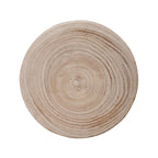 Paulownia Wood Carved Stool