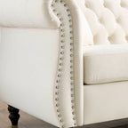 Chesterfield Sofa Grey Living Room