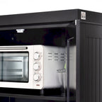 72 Kitchen Pantry, Tall Storage Cabinet, Freestanding Cupboard with Drawer, Doors and Adjustable Shelves