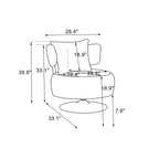 Swivel Accent Chair for Living Room Bedroom