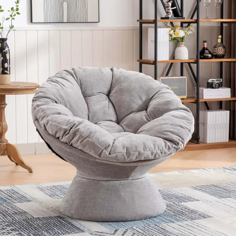 Oversized 360 Swivel Accent Chair for Living Room Bedroom
